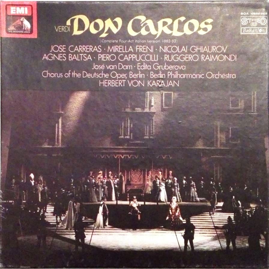 Джузепе Верди. "Дон Карлос", опера