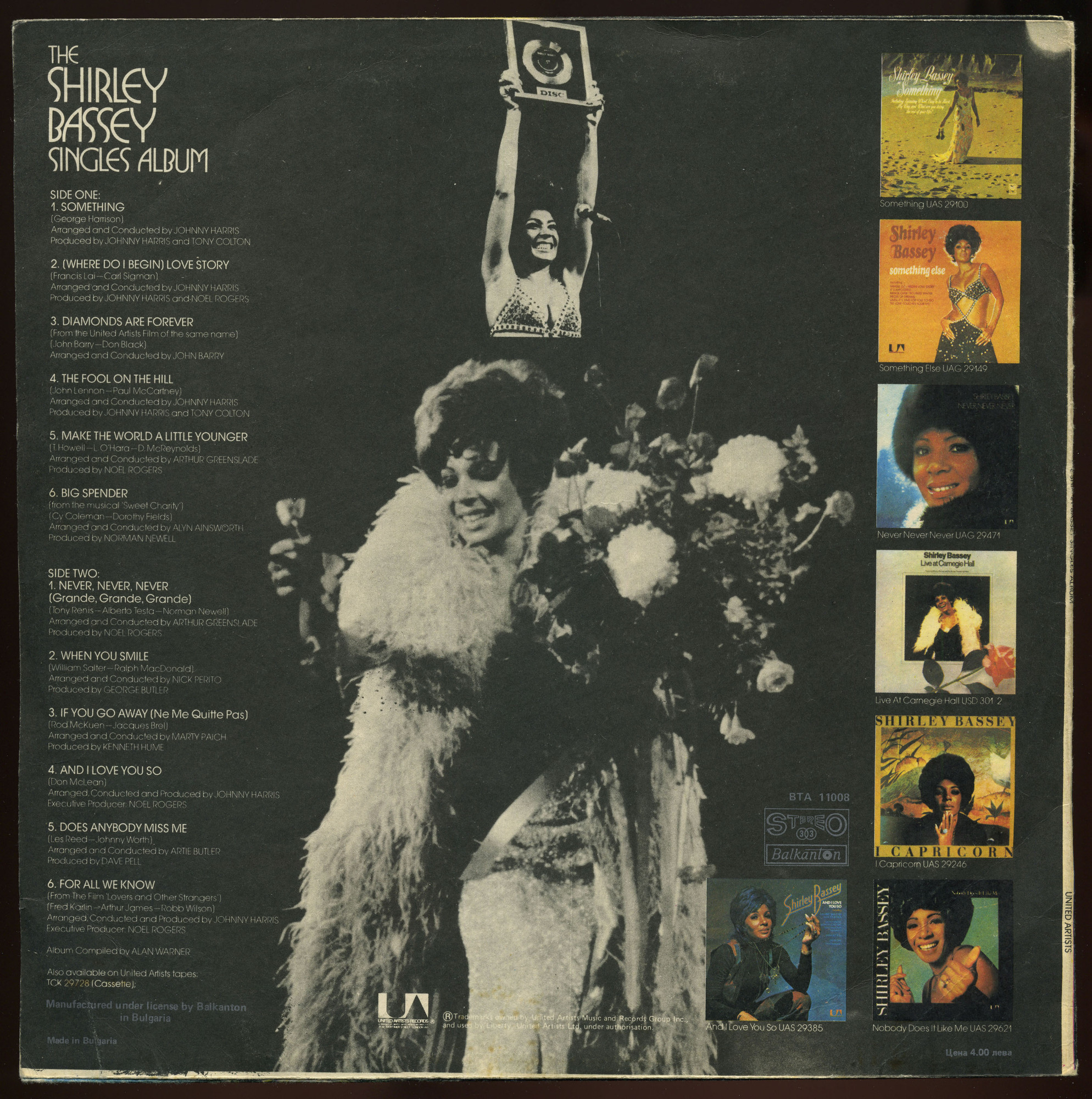 Shirley Bassey. The Shirley Bassey Singles Album