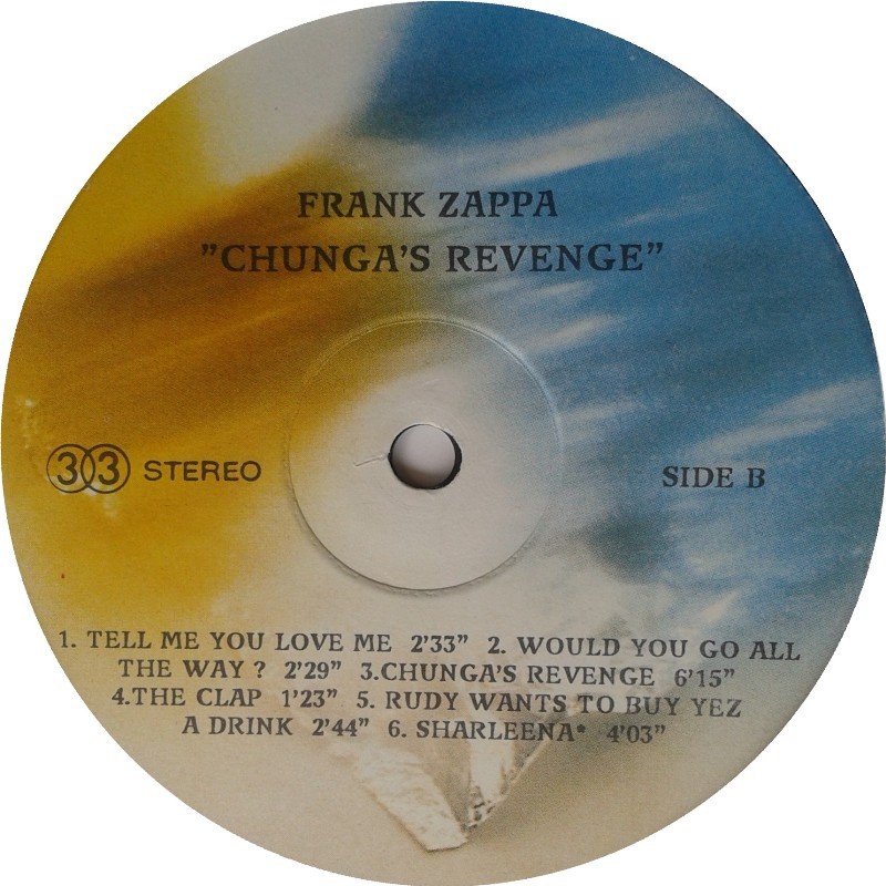 Frank Zappa. Chunga's Revenge
