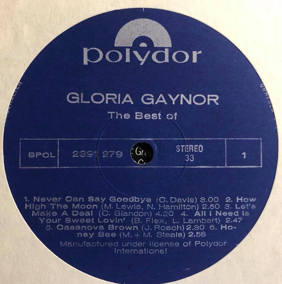 The best of Gloria Gaynor