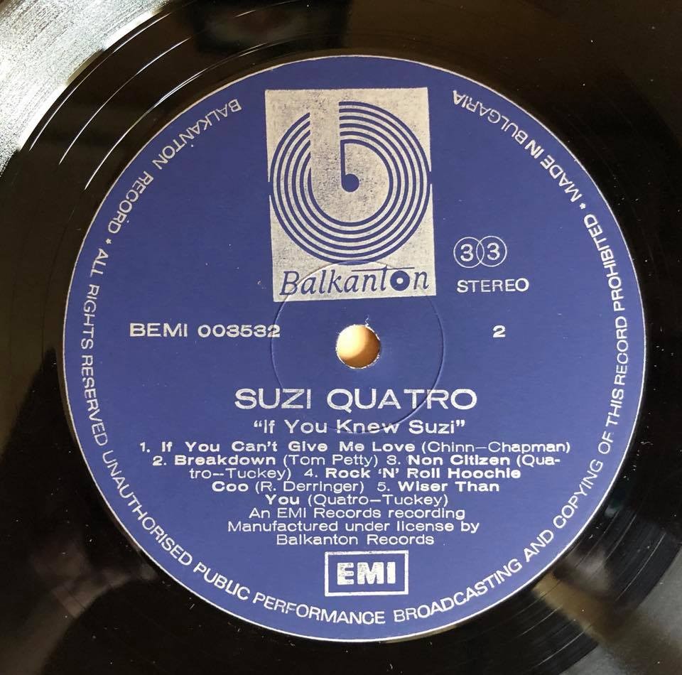 Suzi Quatro. "If you knew Suzi"