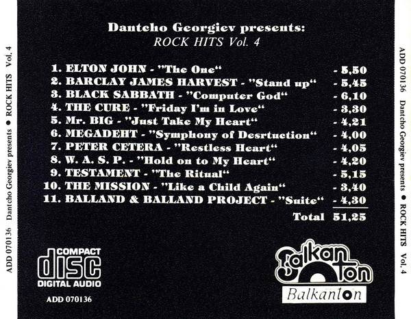 Dantcho Georgiev Presents: Rock Hits Vol. 4