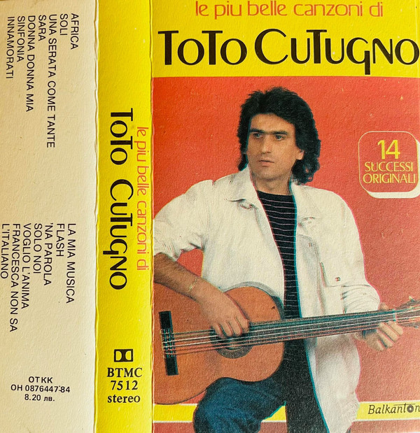 Le Più Belle Canzoni Di Toto Cutugno