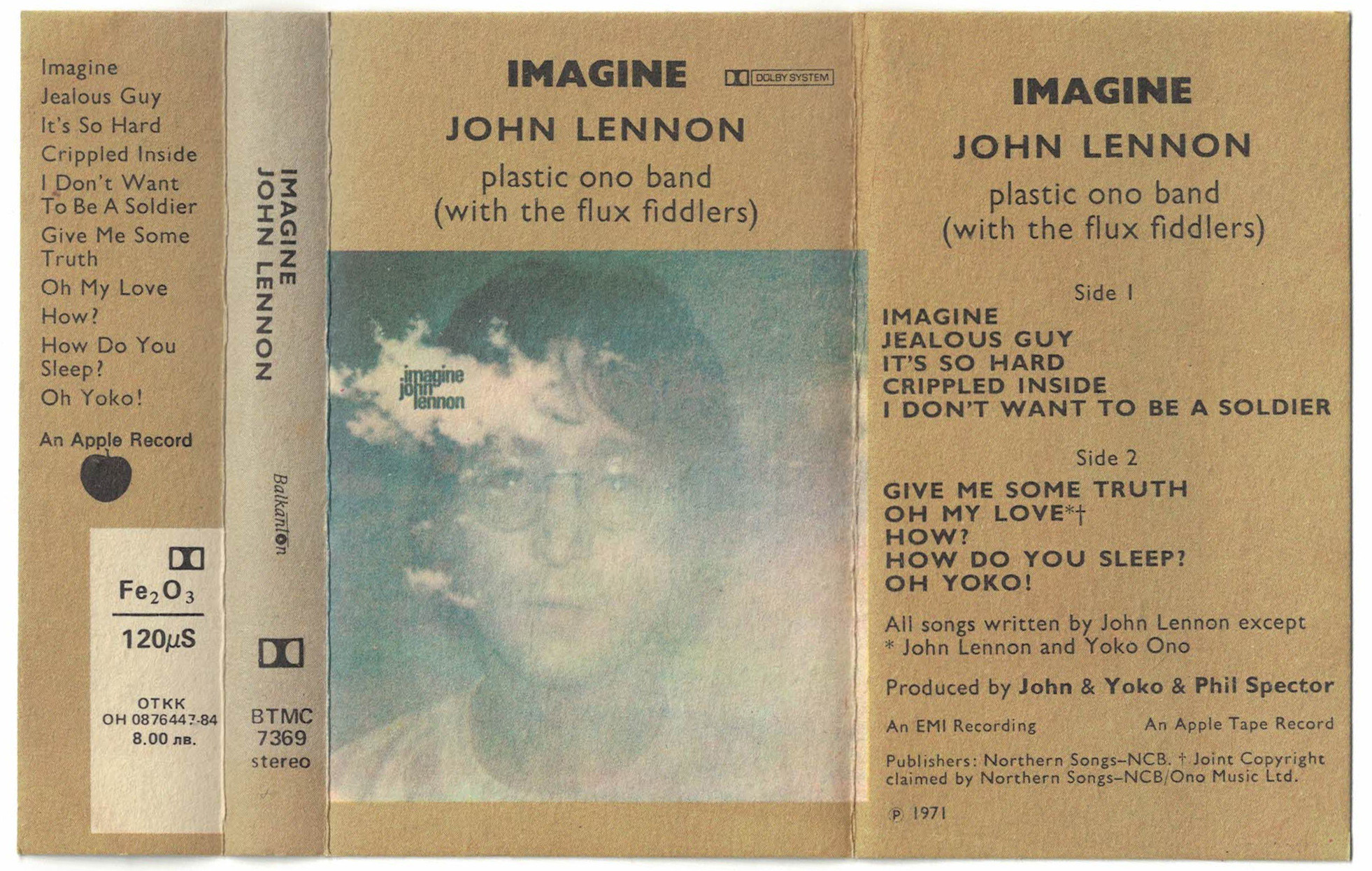 Джон Ленън. «Imagine»