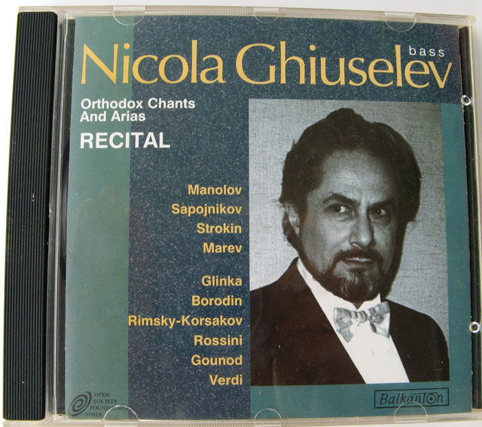 Nicola Ghiuselev. Recital