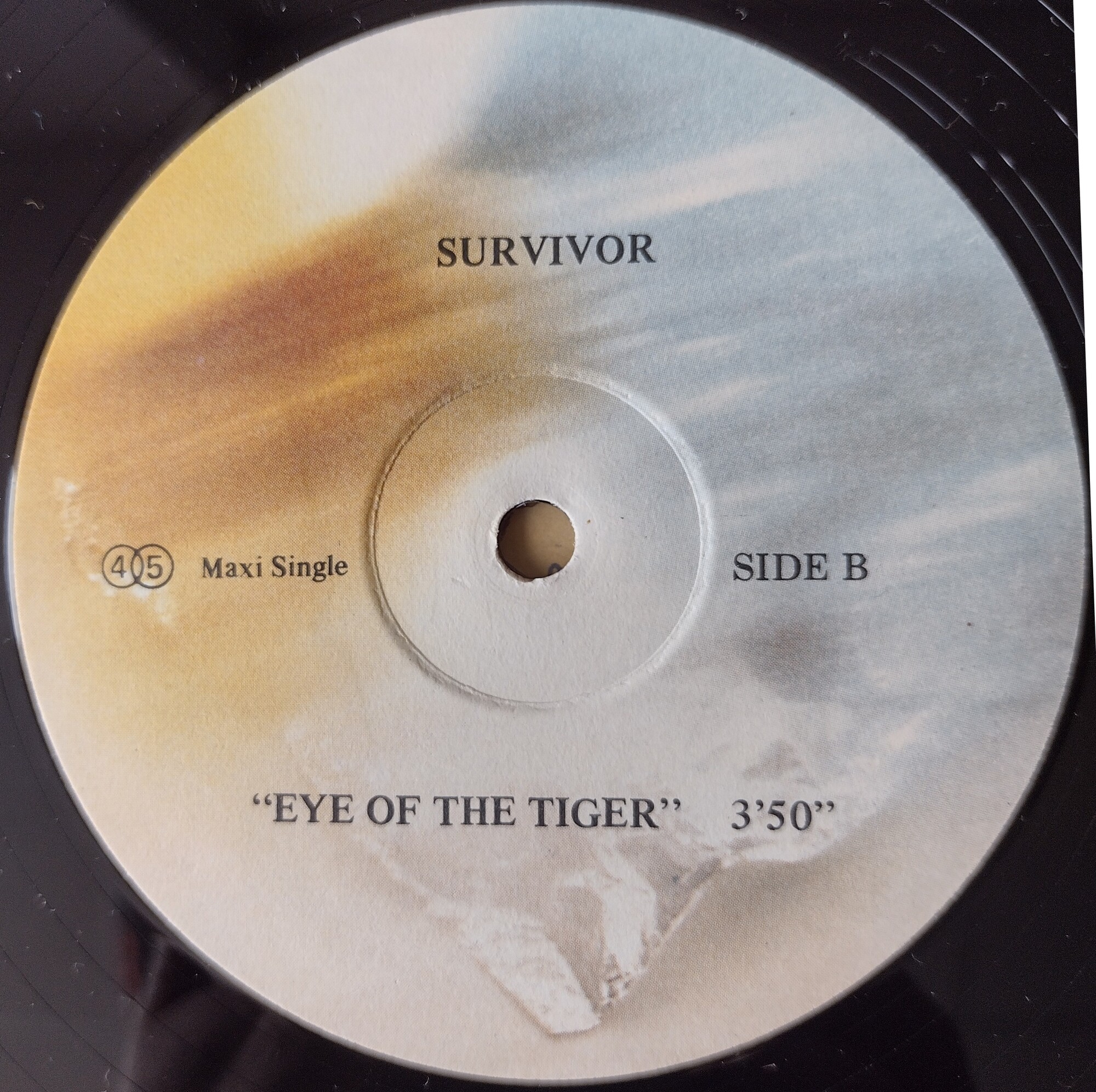 Kiss ‎— I Was Made For Loving You, Baby / Survivor — Eye Of The Tiger