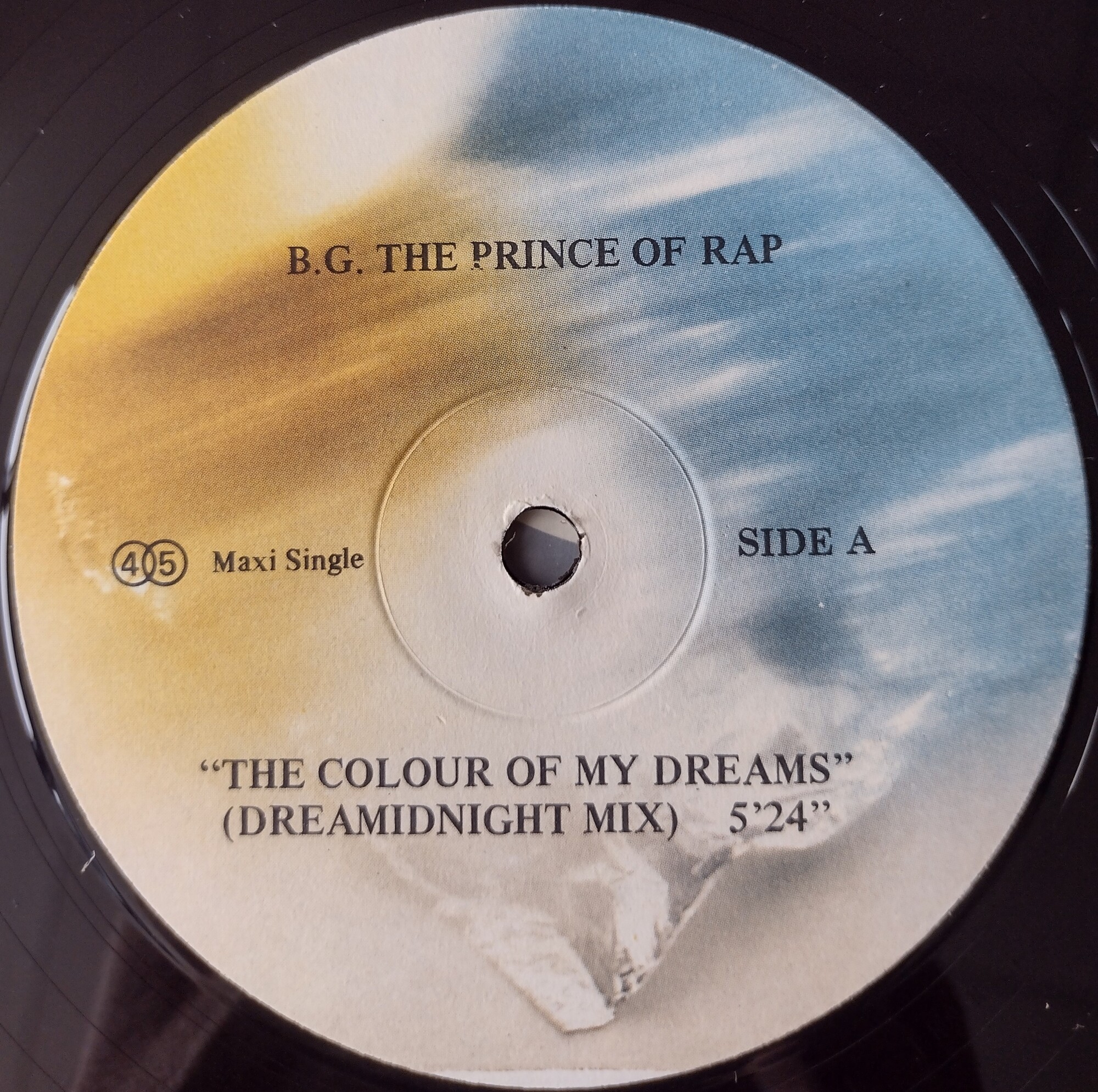 B.G. The Prince Of Rap ‎– The Colour Of My Dreams