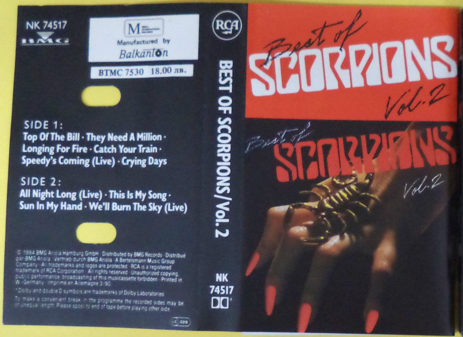 Best of Scorpions 2