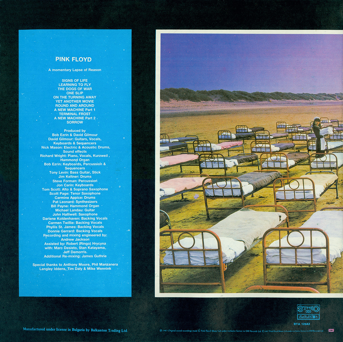 Pink Floyd. «A Momentary Lapse Of Reason» / «Необяснима постъпка»