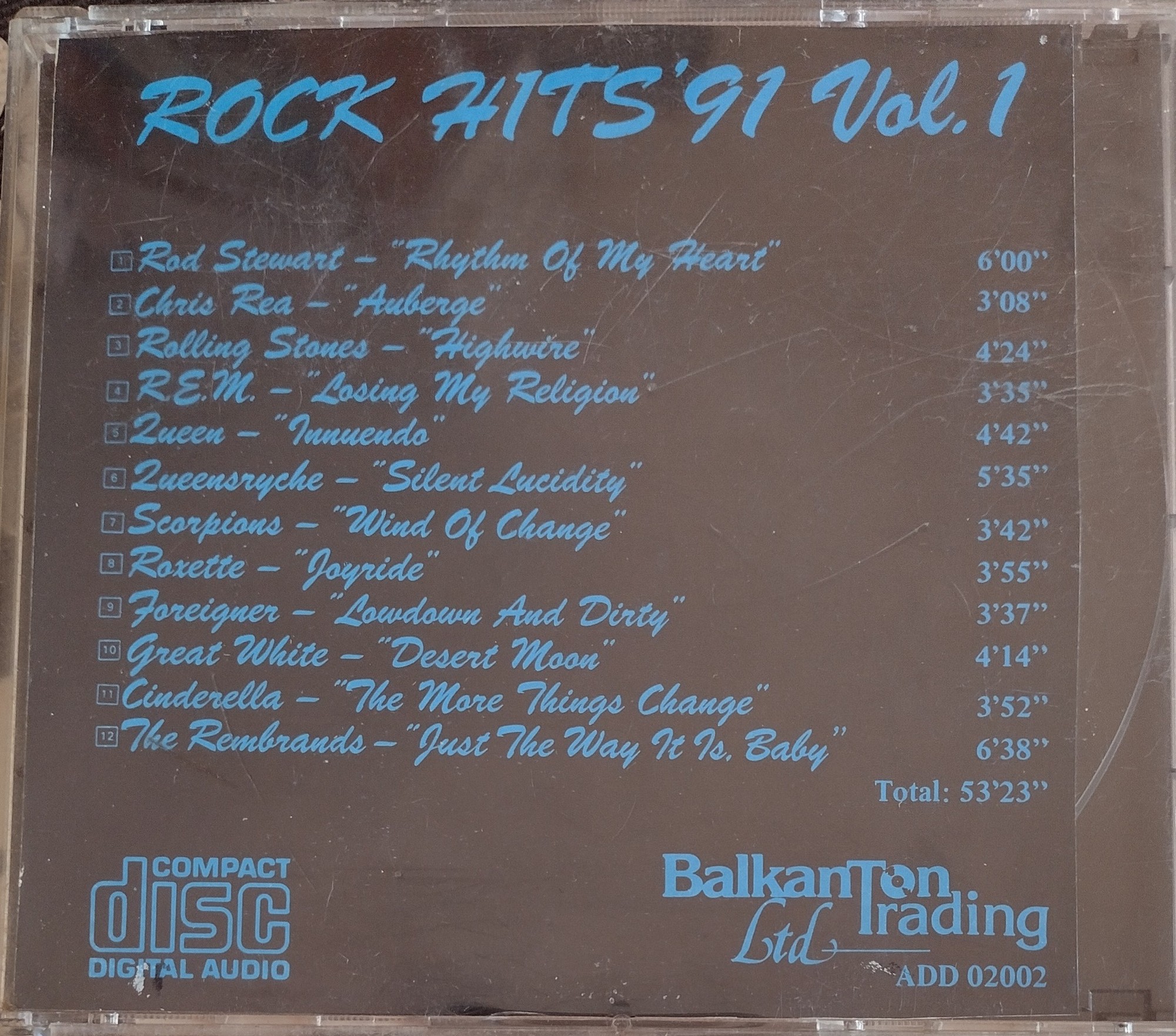 Dantcho „Rap“ Georgiev Presents: Rock Hits '91 Vol. 1