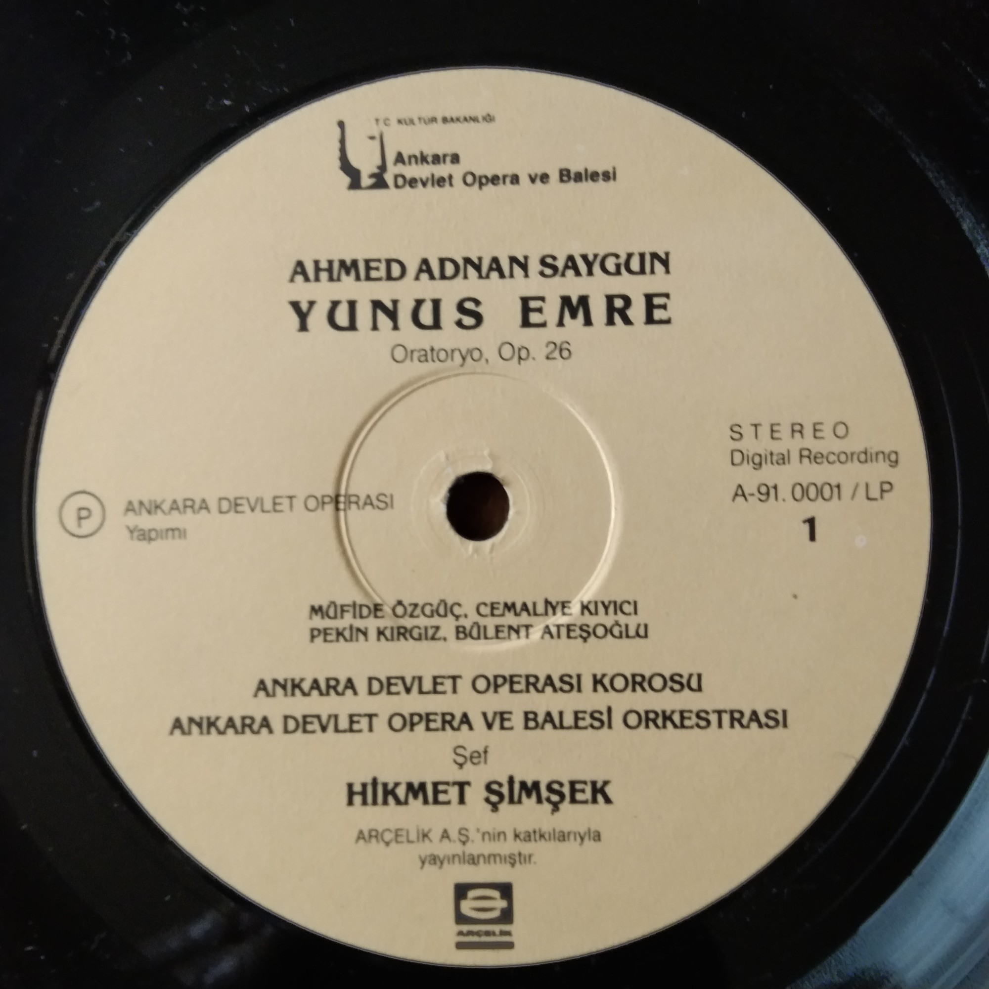 Ahmed Adnan Saygun. Yunus Emre