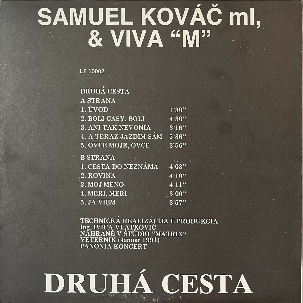 Samuel Kovač ml & Viva "M" - Druhá Cesta